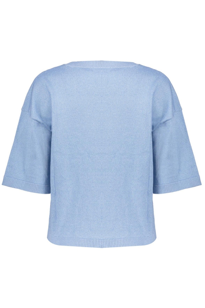 GEBREIDE TRUI MET LUREX 54037 14 Blue lurex